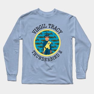 Virgil Tracy Thunderbirds 2 Original TV Series Long Sleeve T-Shirt